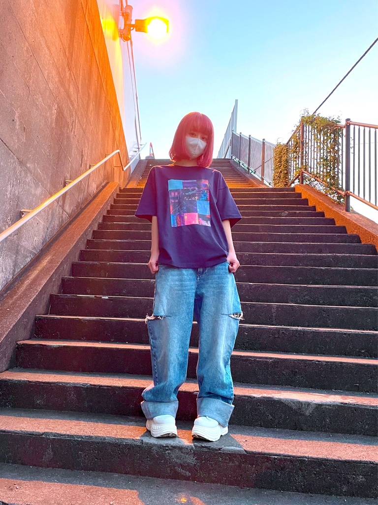 マーガレットビッグシルエットTシャツ