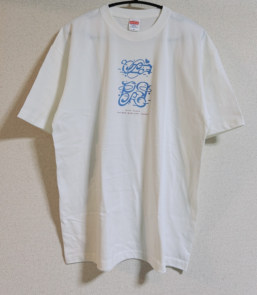西憂花 2nd ONE-MAN LIVE 2024『一閃』ロゴTシャツ