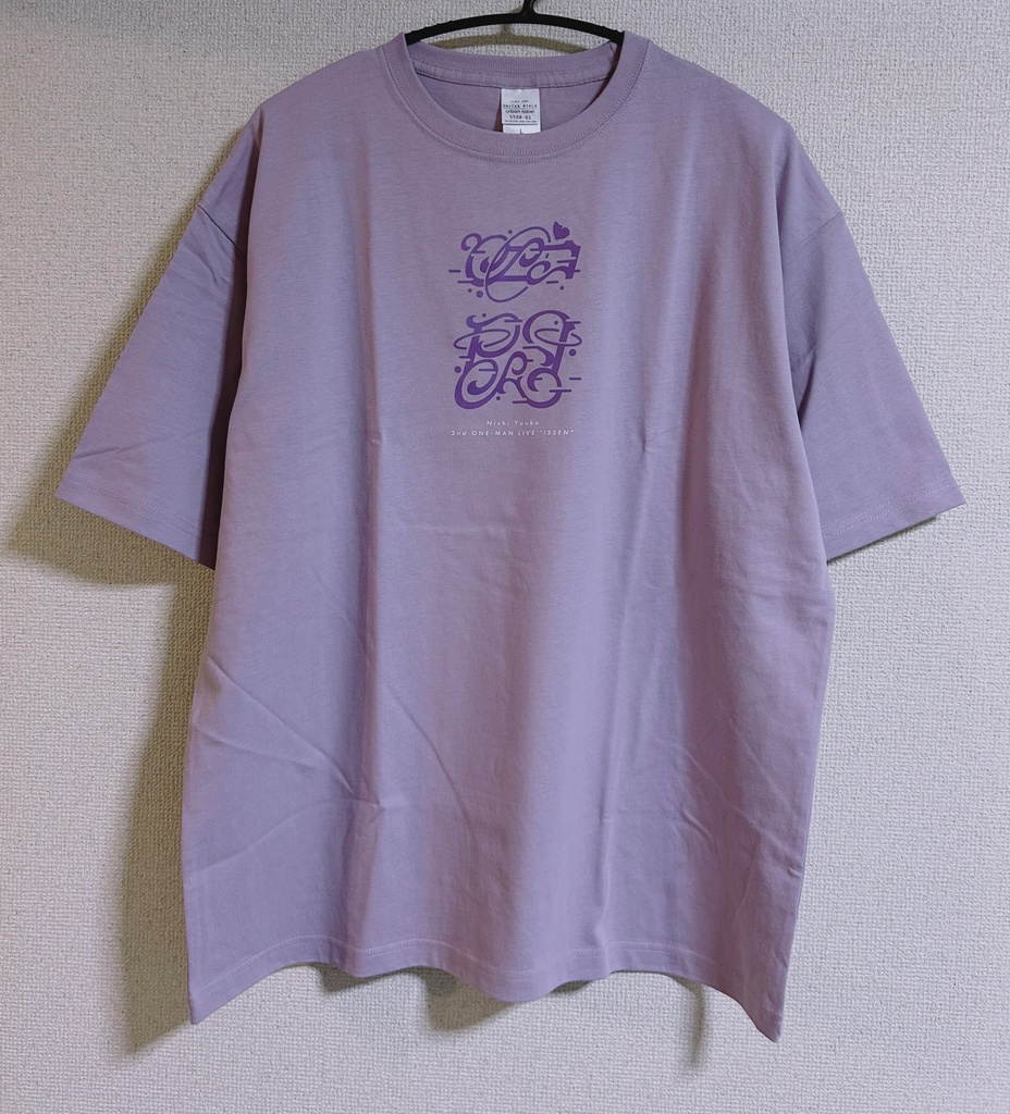 西憂花 2nd ONE-MAN LIVE 2024『一閃』ロゴTシャツ