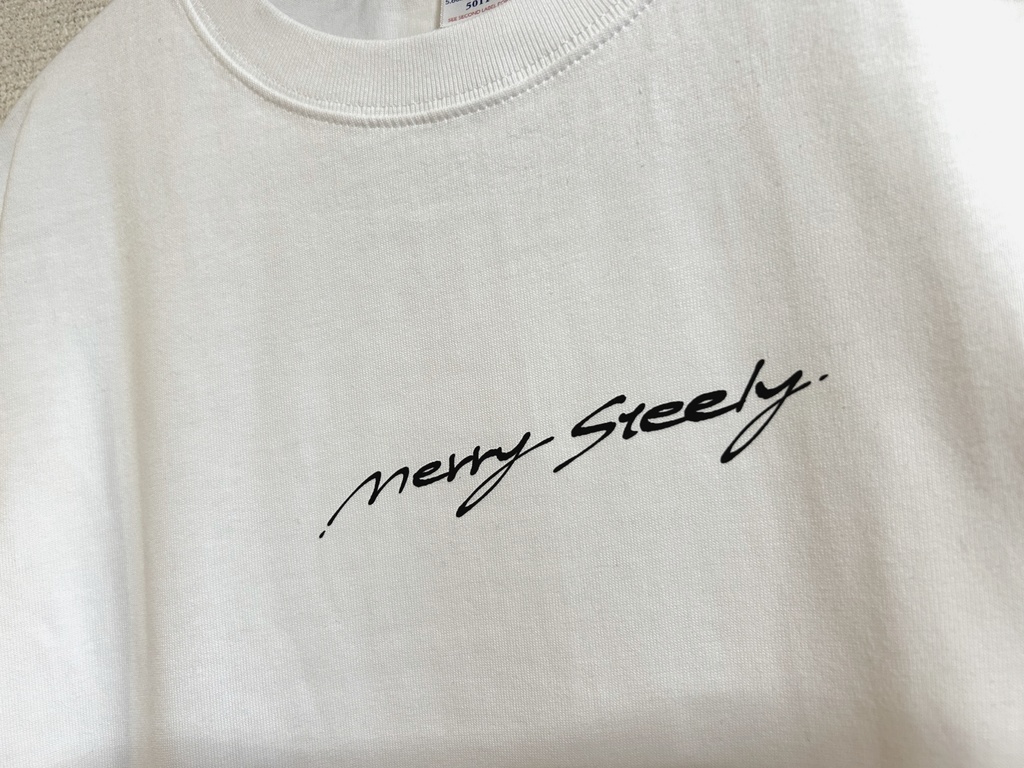 merry steelyロンT(4色展開)
