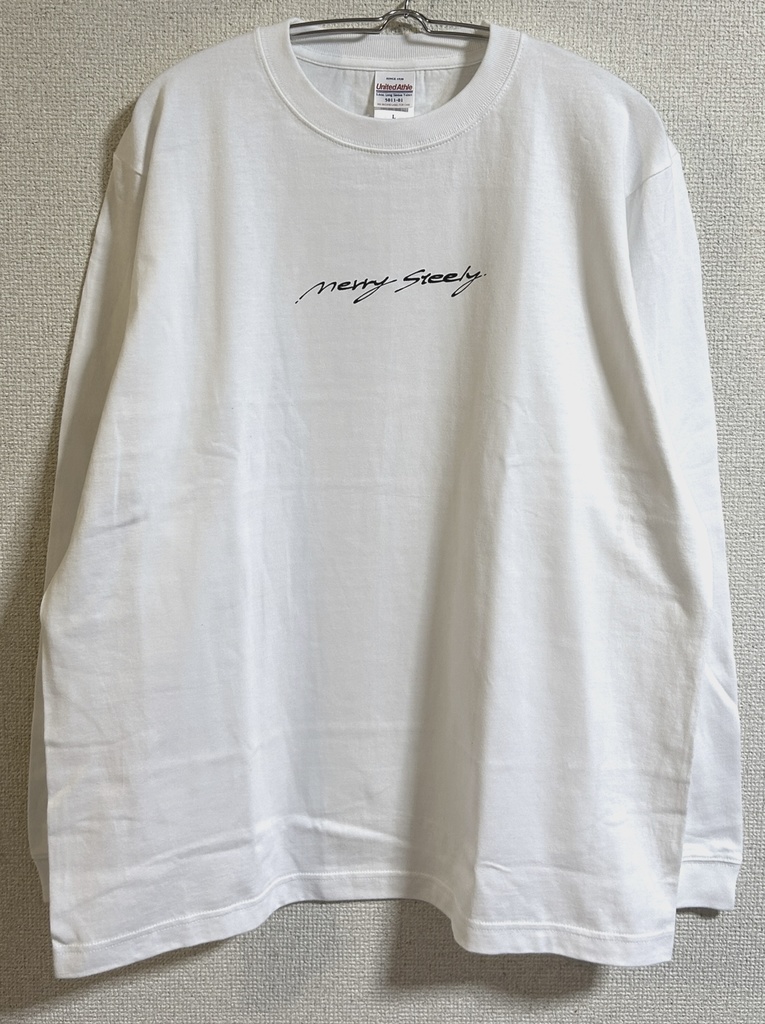merry steelyロンT(4色展開)