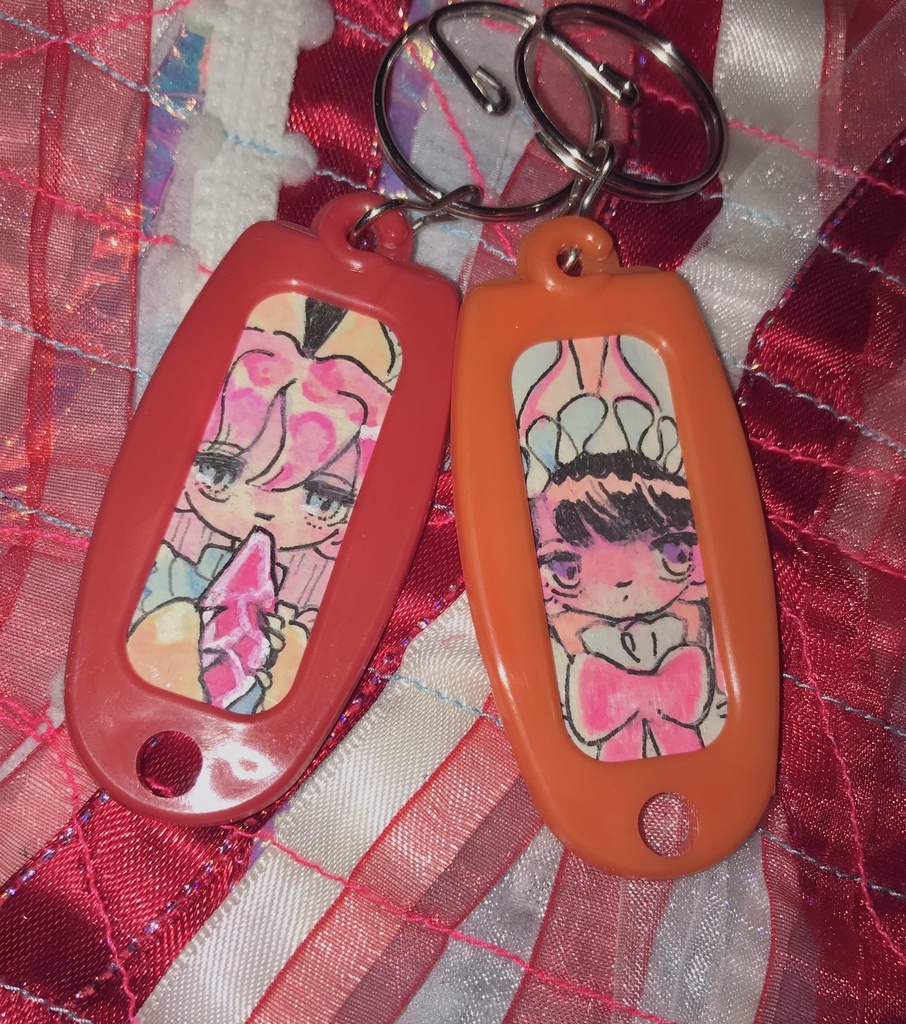 🎀🥩原画キーホルダー🥩🎀