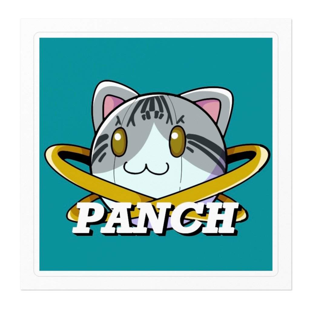 ぱんちくんステッカー