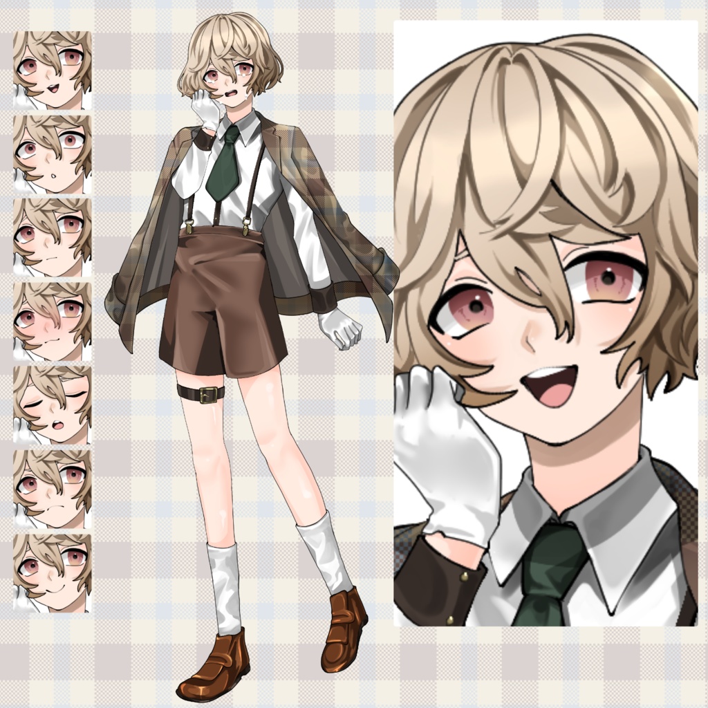 【全身立ち絵4種セット】