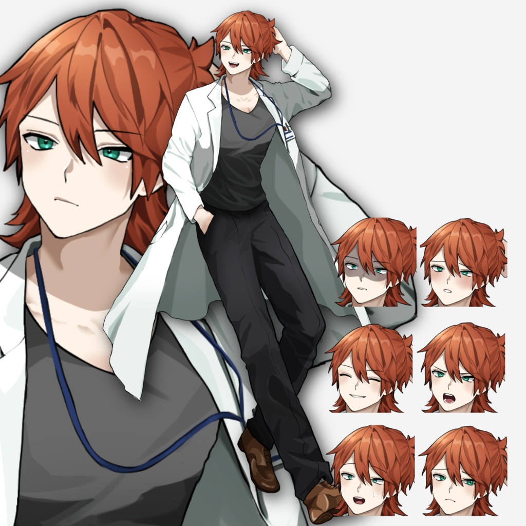 【全身立ち絵4種セット】