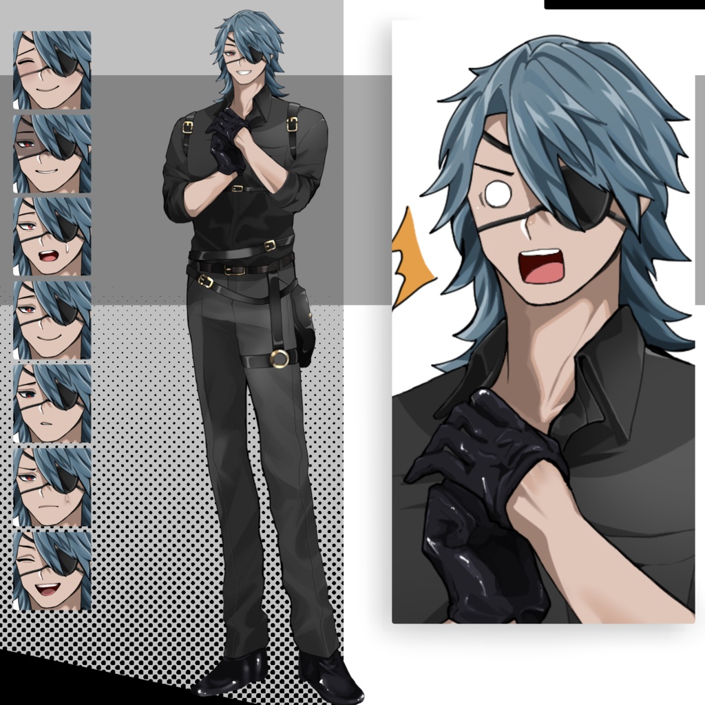 【全身立ち絵4種セット】