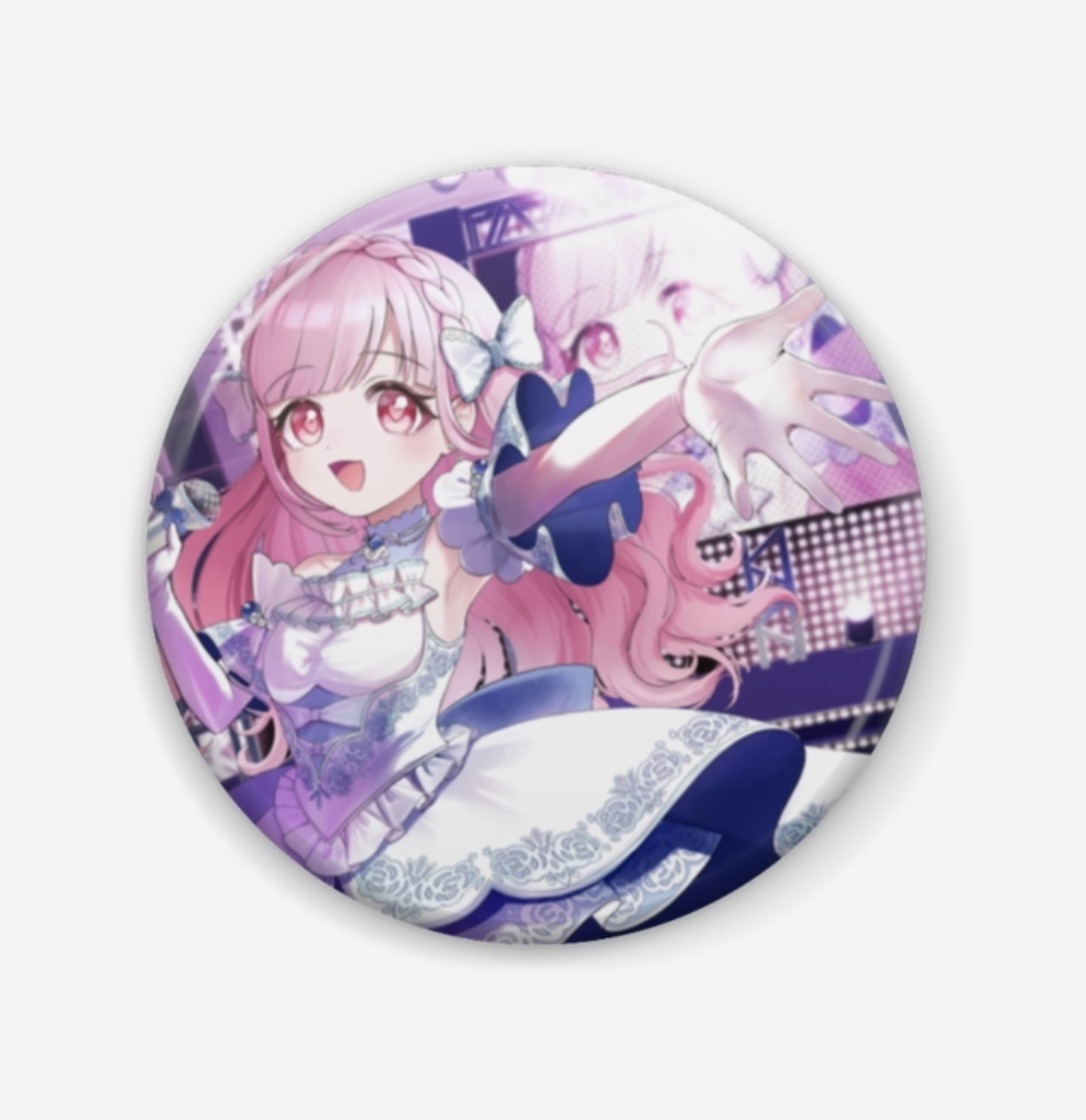 【桃咲 歌音 first goods】缶バッジ