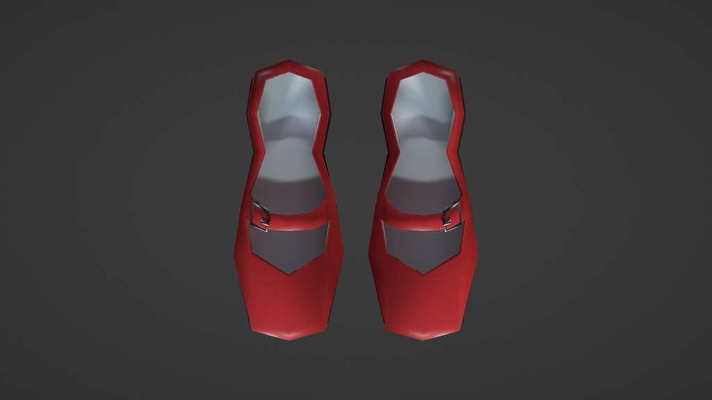 【お試し版】チャンキーヒール 赤/chunky_heel RED【無料版あり】