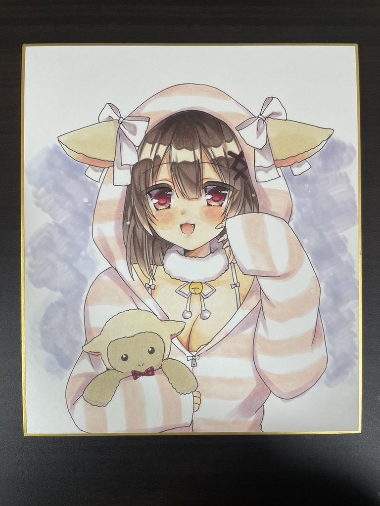 ふわふわリボンの羊ちゃん