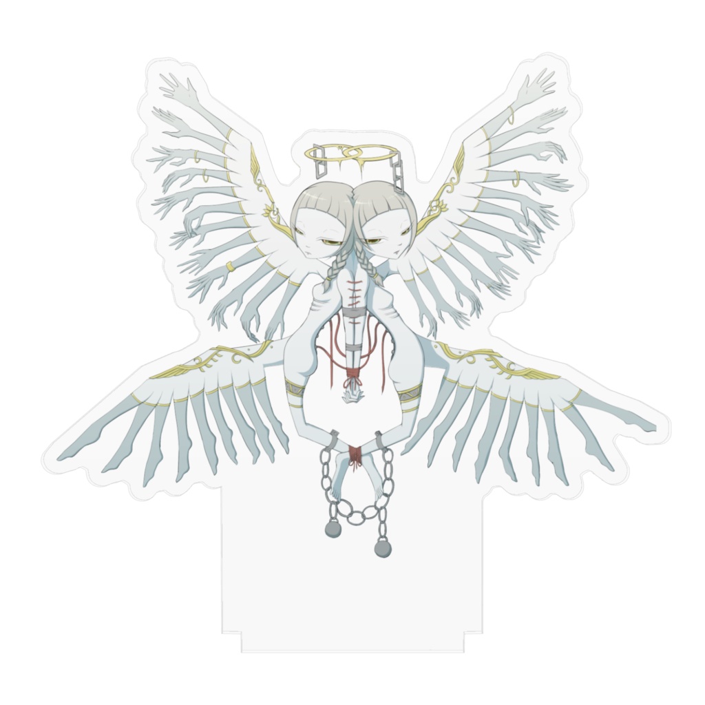 双子の天使様アクリルフィギュア10cm