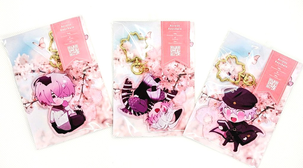 さくらアクキー