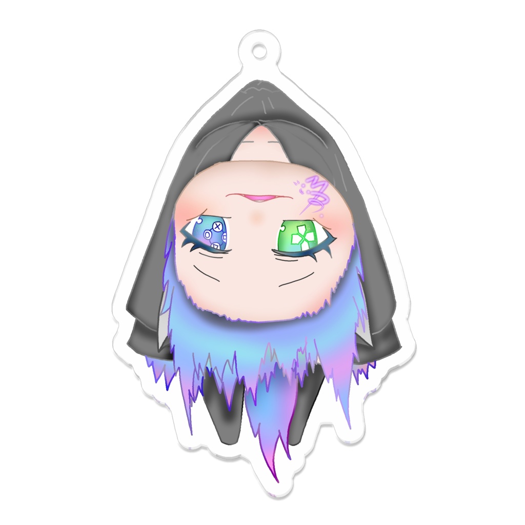 摘まれたMBアクリルキーホルダー