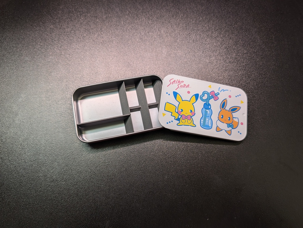 ポケカ プチ缶コレクション用 ダメカン仕切り