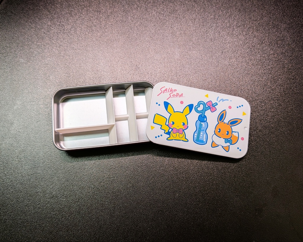 ポケカ プチ缶コレクション用 ダメカン仕切り