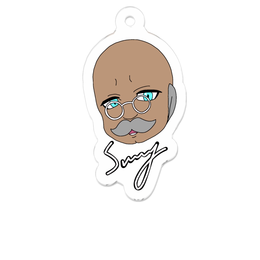 おじさんアクキー