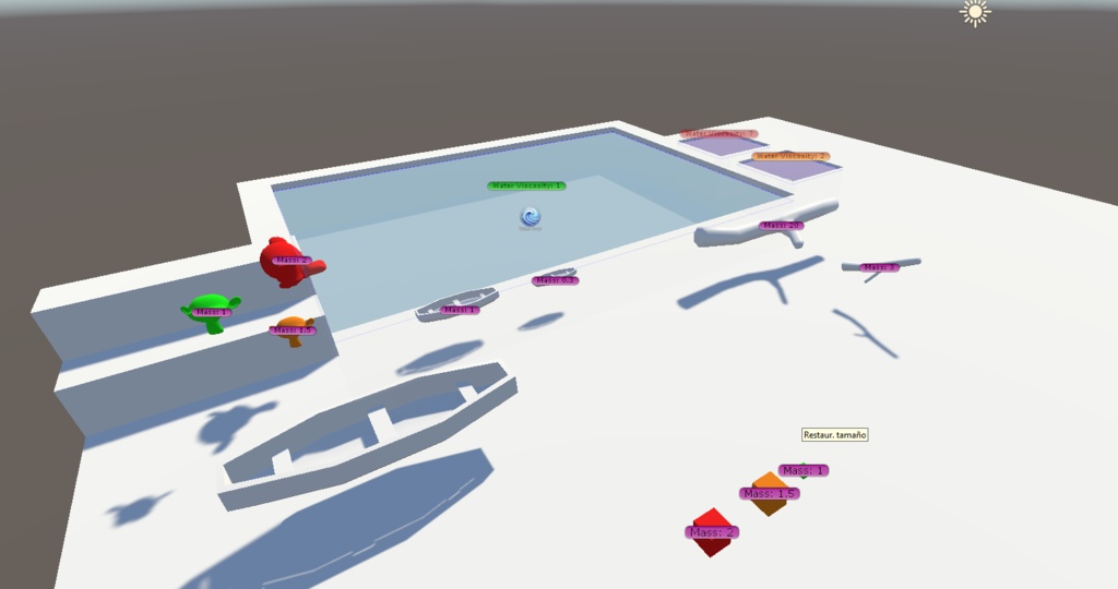 Water Bouyancy Objects [VRChat]