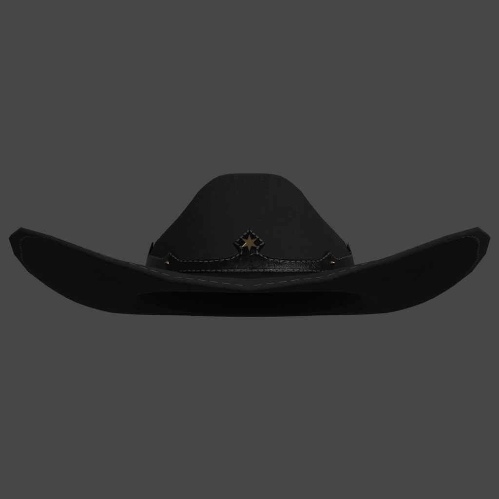 Ranch Hat [ VRChat ] - Parrot's Conch - BOOTH