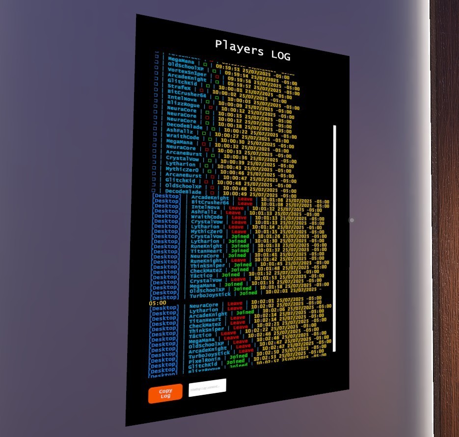 VRChat Join & Leave Logger
