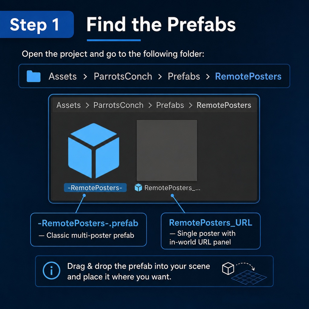 Advanced Remote Posters
