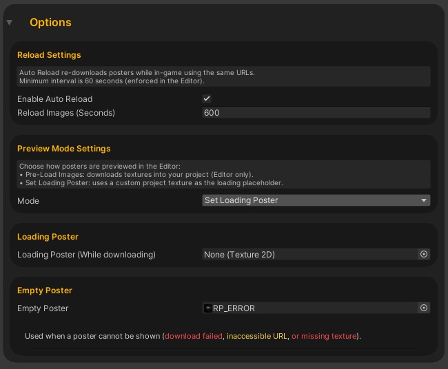 Advanced Remote Posters