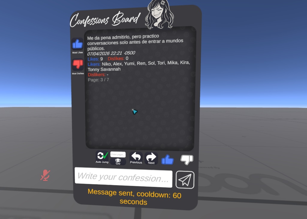 Confessions Board ๐ฌโจ