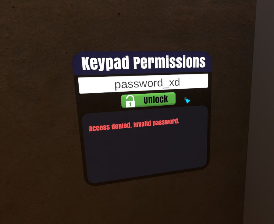 Keypad, Role & Permission System ๐