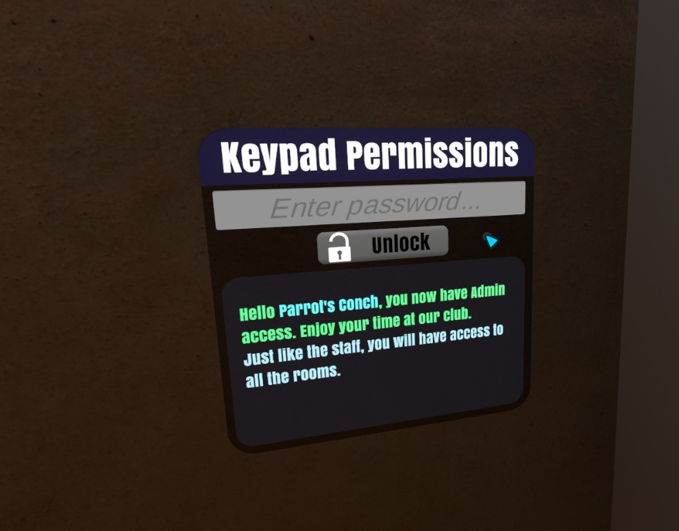 Keypad, Role & Permission System ๐
