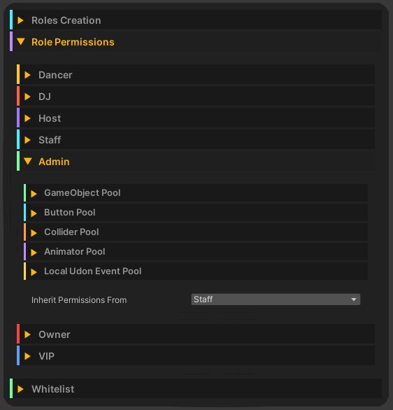 Keypad, Role & Permission System ๐