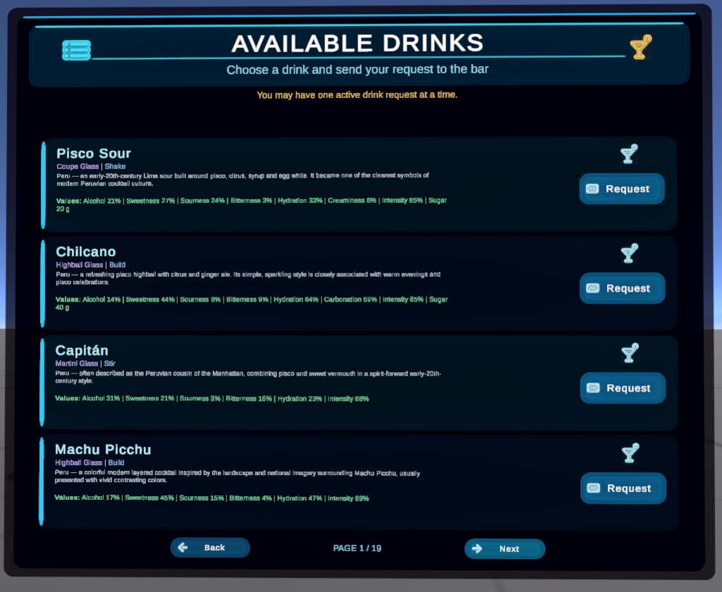 🍸DrinkCraft | Advanced Drink Crafting System✨
