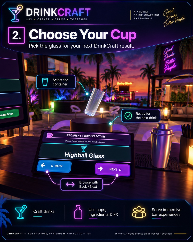 🍸DrinkCraft | Advanced Drink Crafting System✨