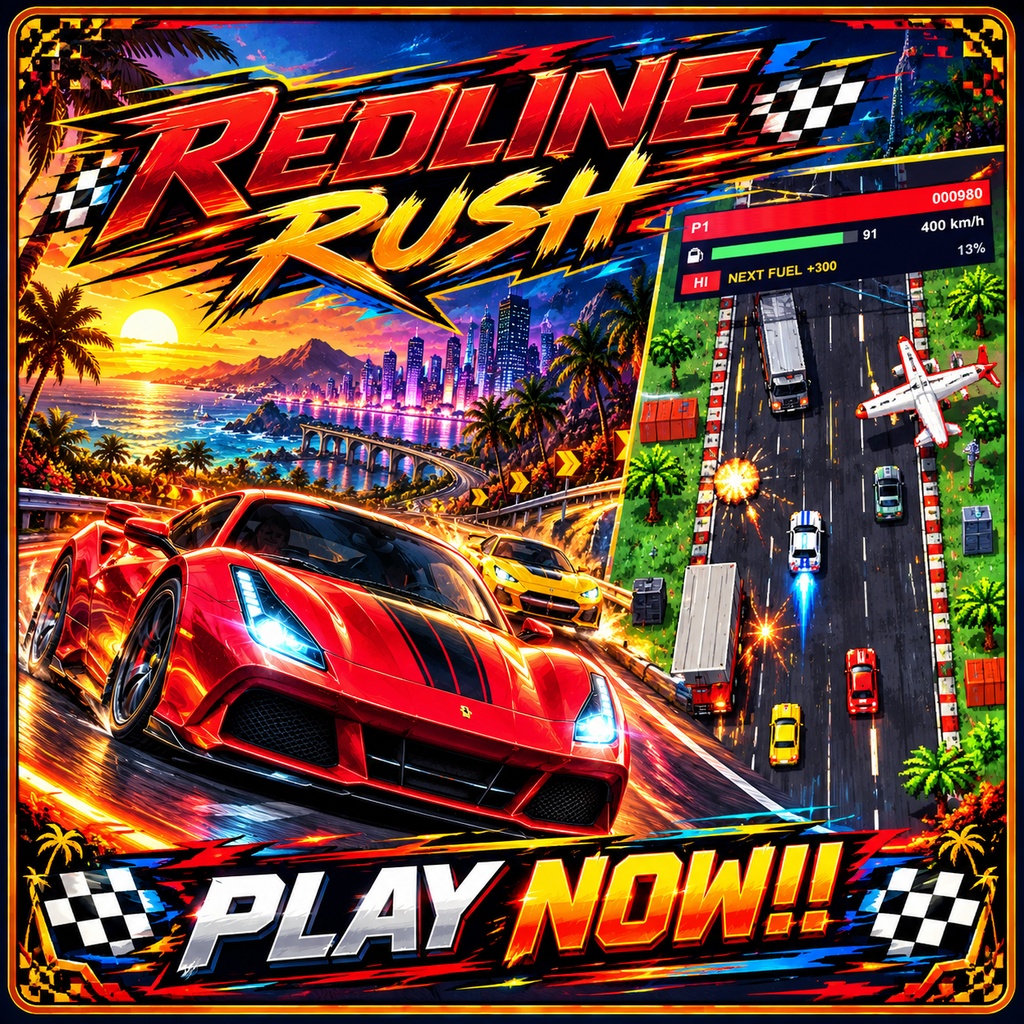 🏎️ Redline Rush [VRChat Multiplayer Racing]