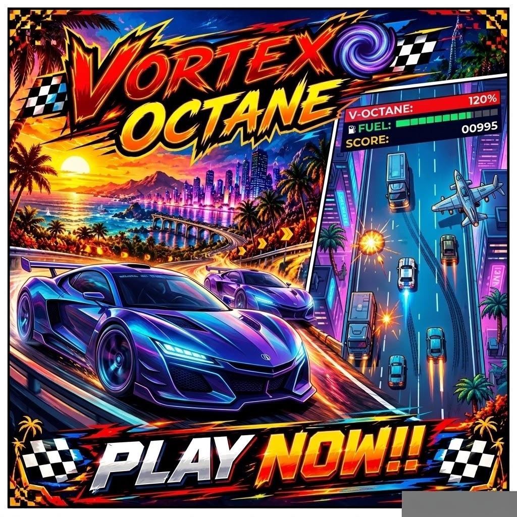 🏎️ Vortex Octane [VRChat Multiplayer Arcade Racing]