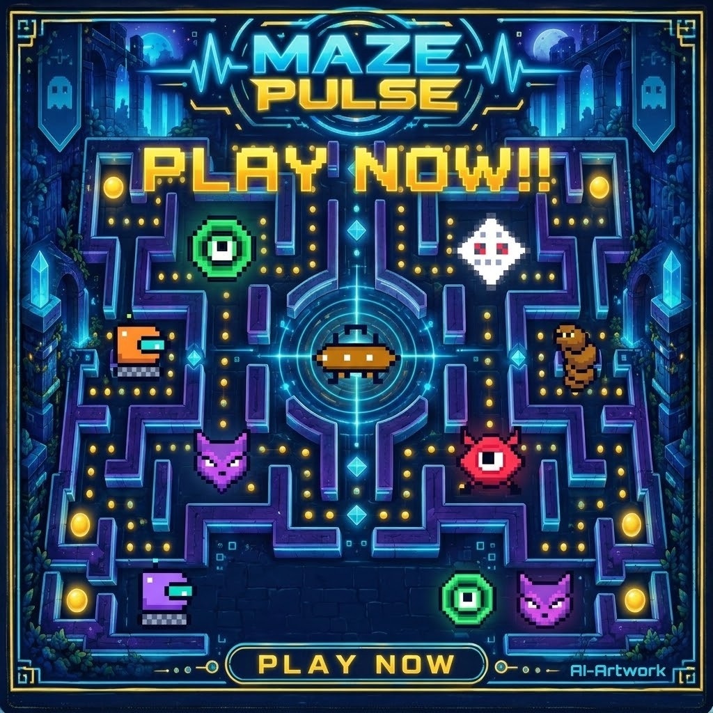 🚀 MazePulse [Multiplayer Game]