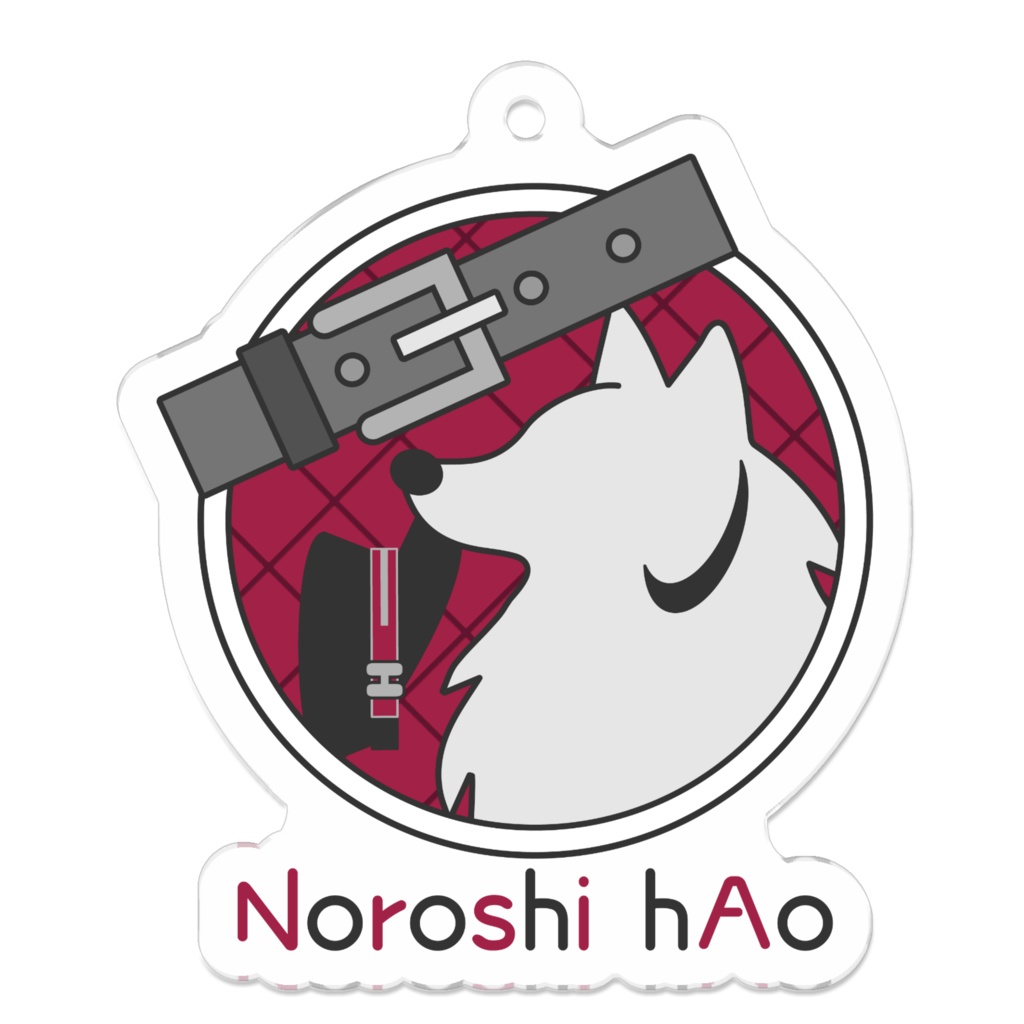 狼煙刃緒シンボルロゴキーホルダー