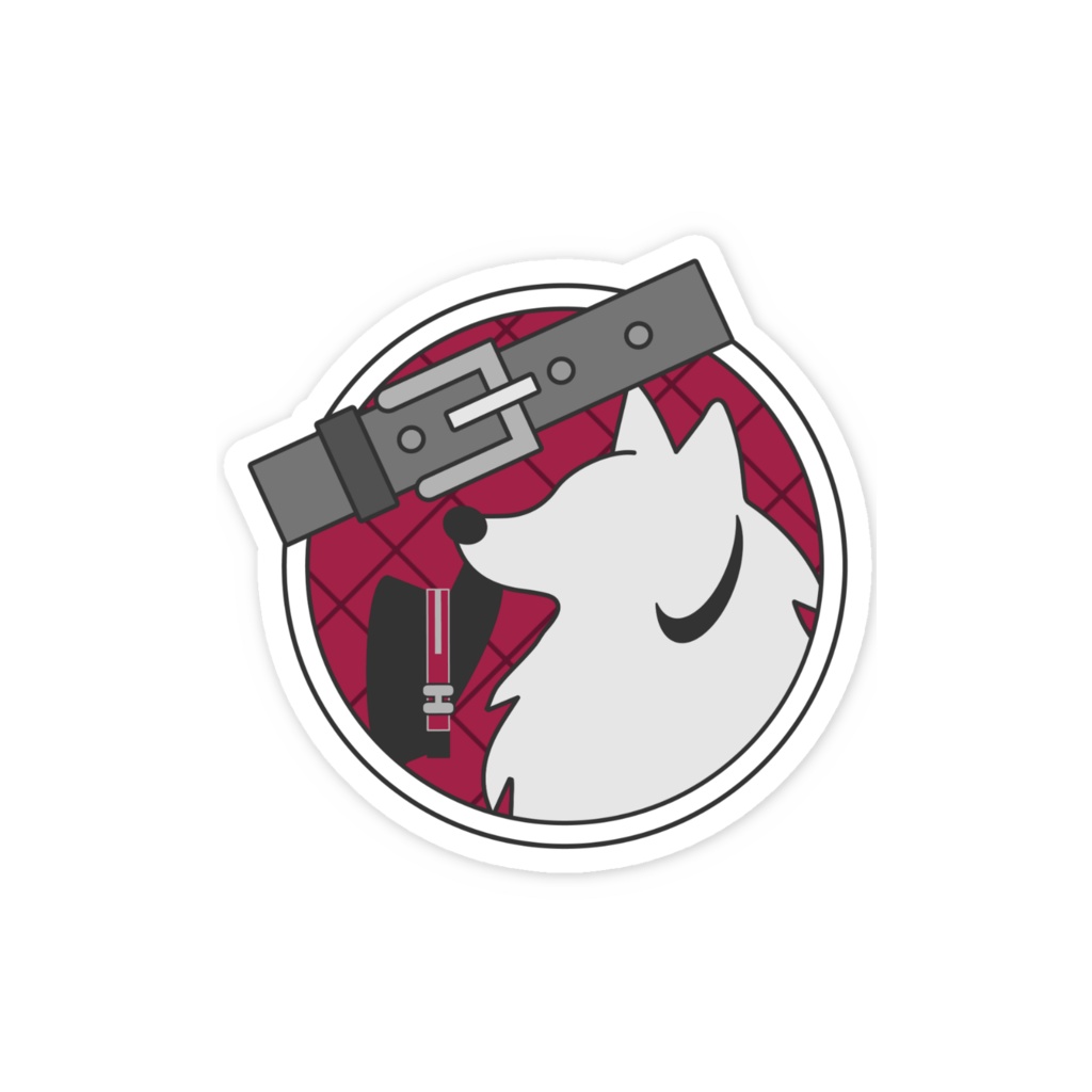 狼煙刃緒シンボルロゴステッカー