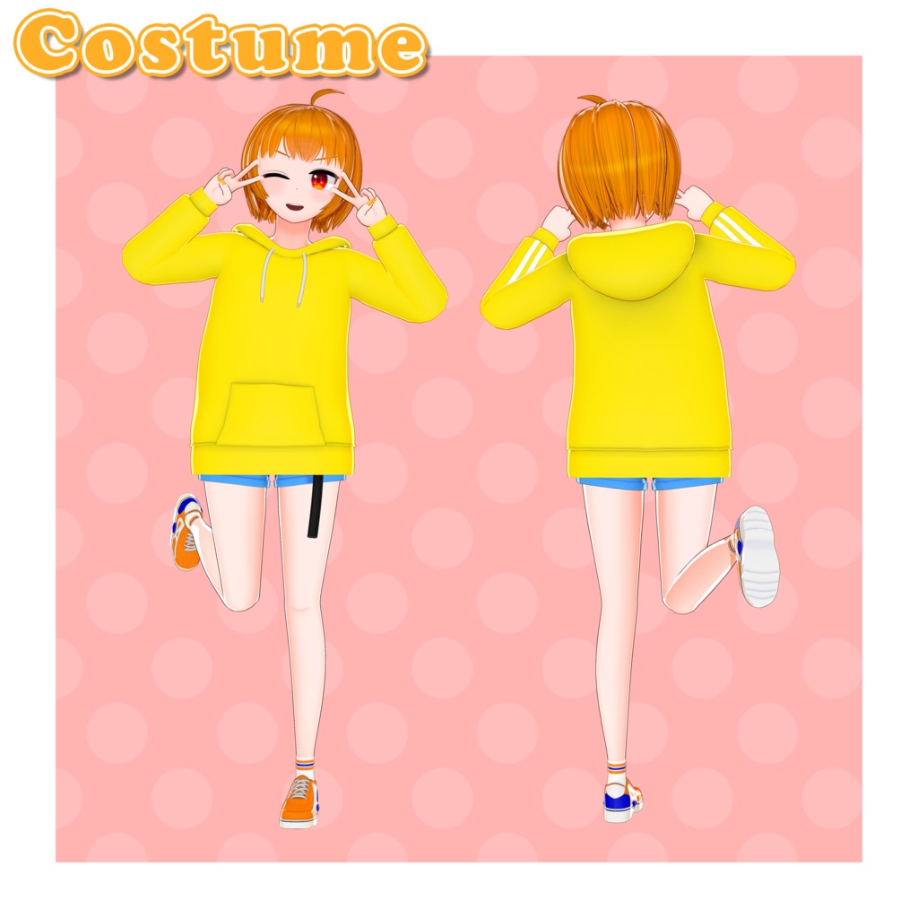 ミカン Mikan / オリジナル3Dモデル