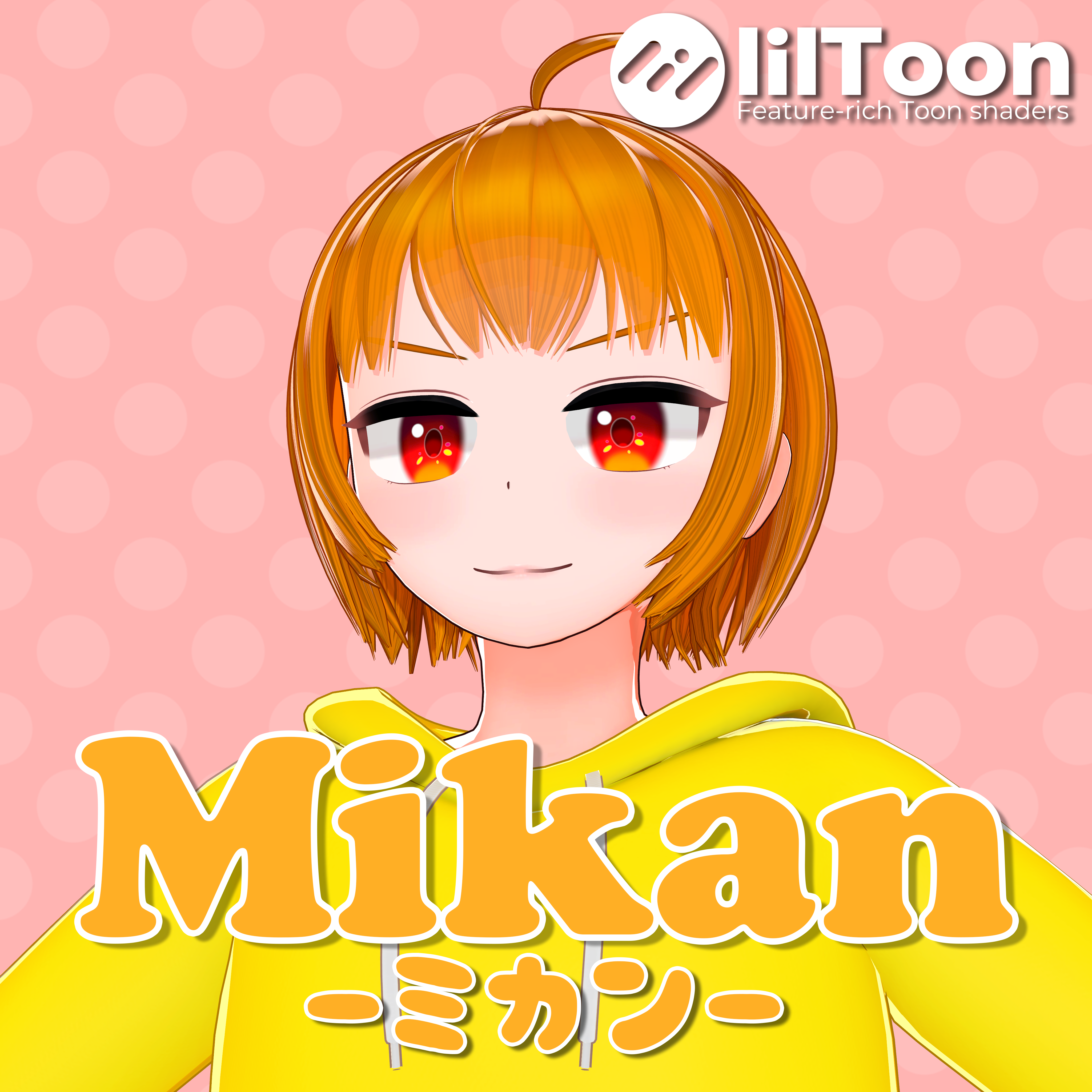 ミカン Mikan / オリジナル3Dモデル