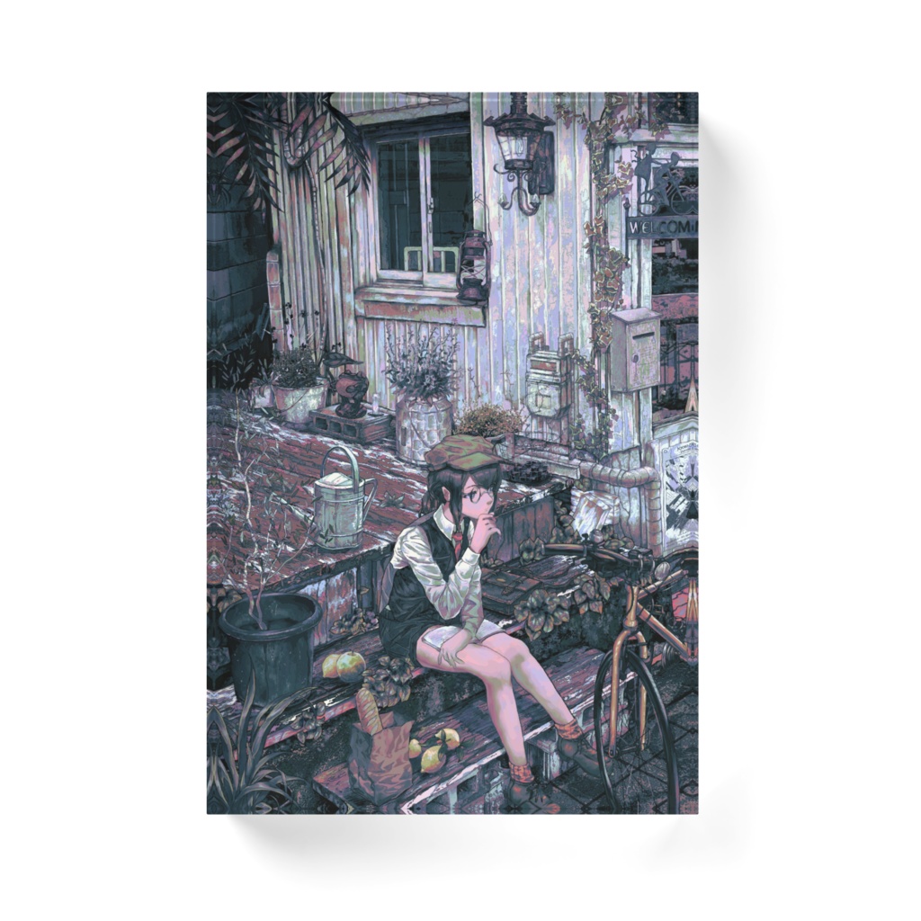 アクリルブロック『Waiting...』