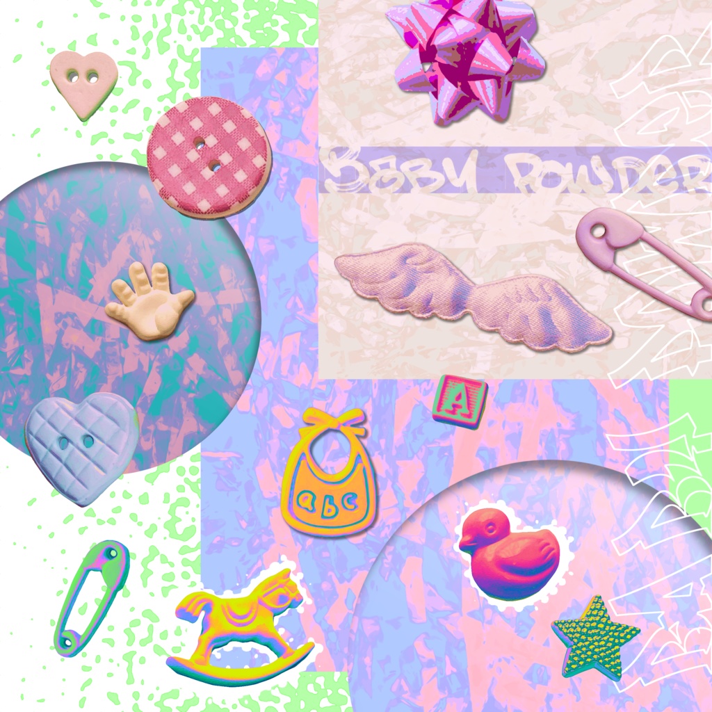 【素材集】Baby powder