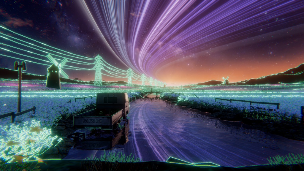 【VRChat】 深度レーダースキャナー / Full-Screen Depth Scanner (5種エフェクト)