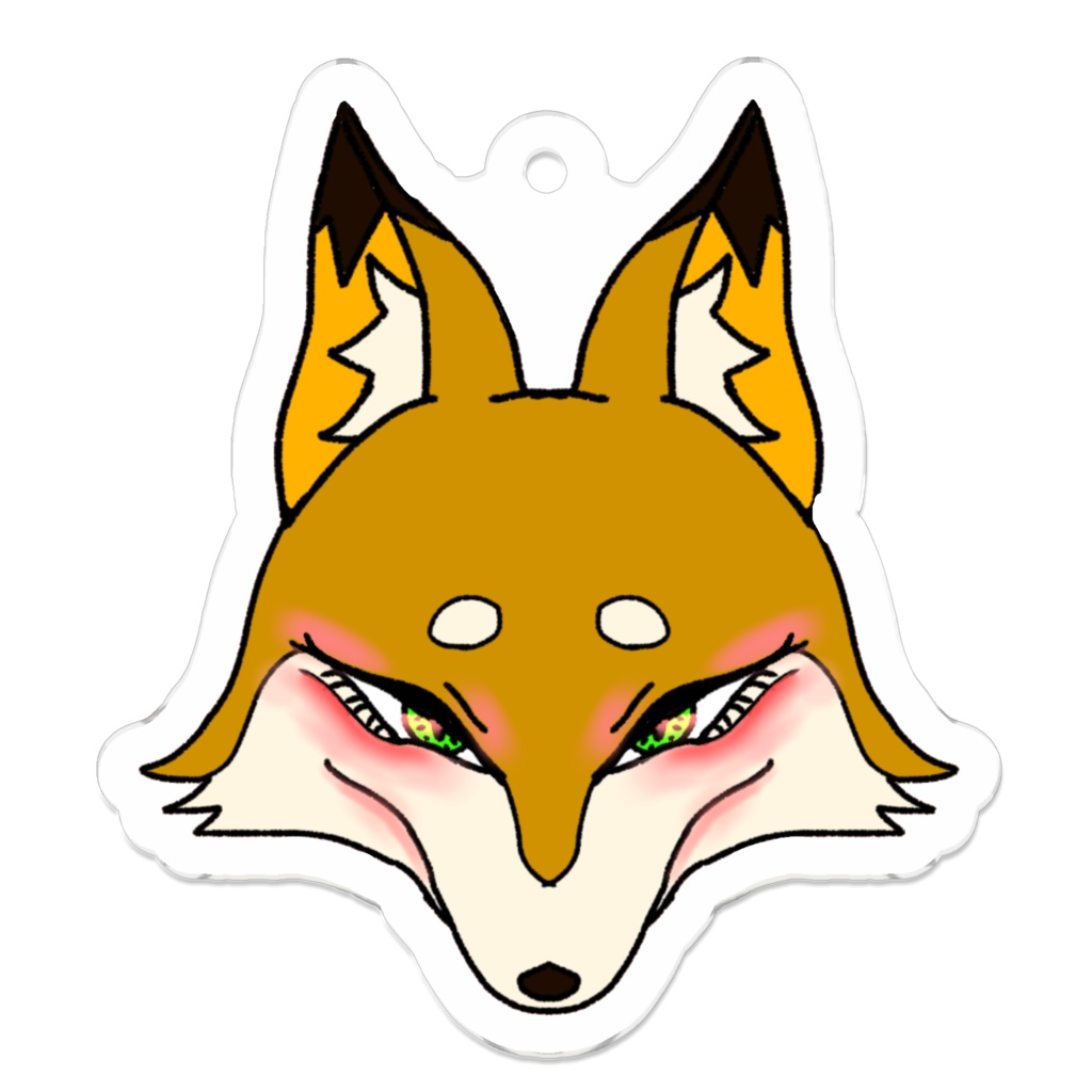 女狐 椿 アクリルキーホルダー Madder528 Booth