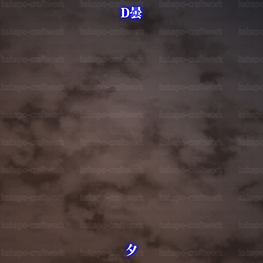 背景素材 見上げる空シリーズ D曇