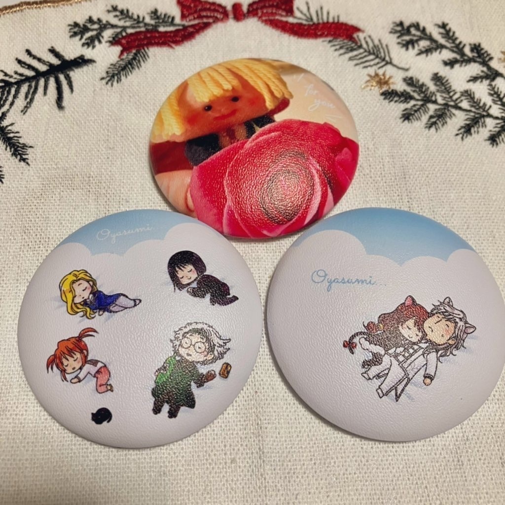 やわらか缶バッジ