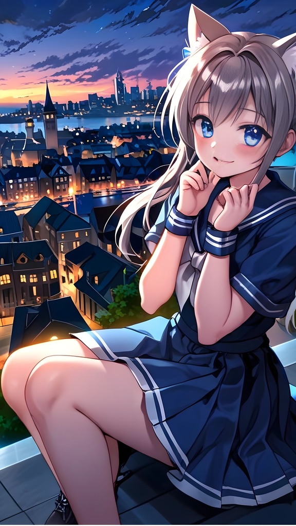 ネコ耳JK雪音ちゃん