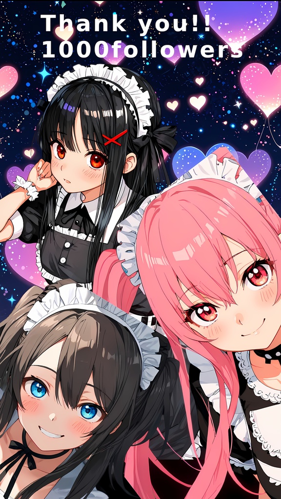 1000人フォロワー記念！！