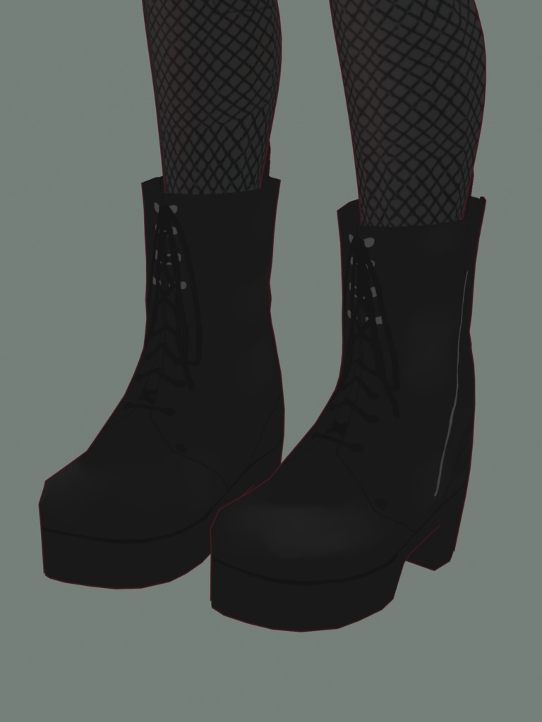 VRoid向け ワークブーツ