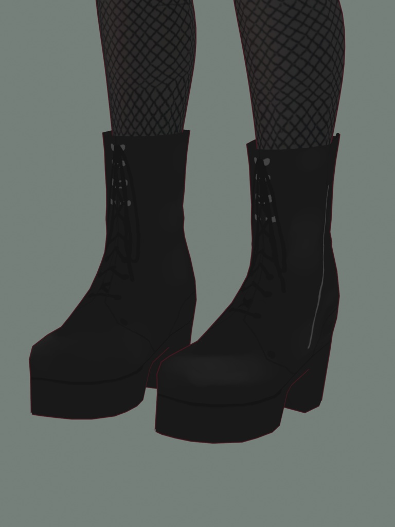 VRoid向け ワークブーツ