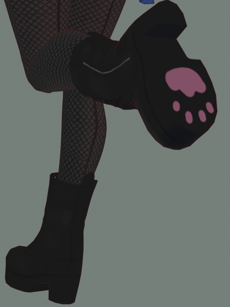 VRoid向け ワークブーツ