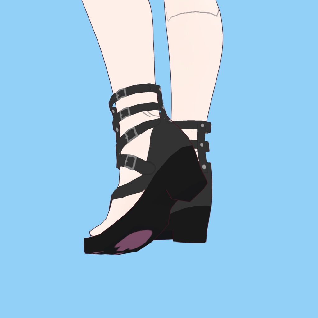 下駄風グラディエーターサンダル