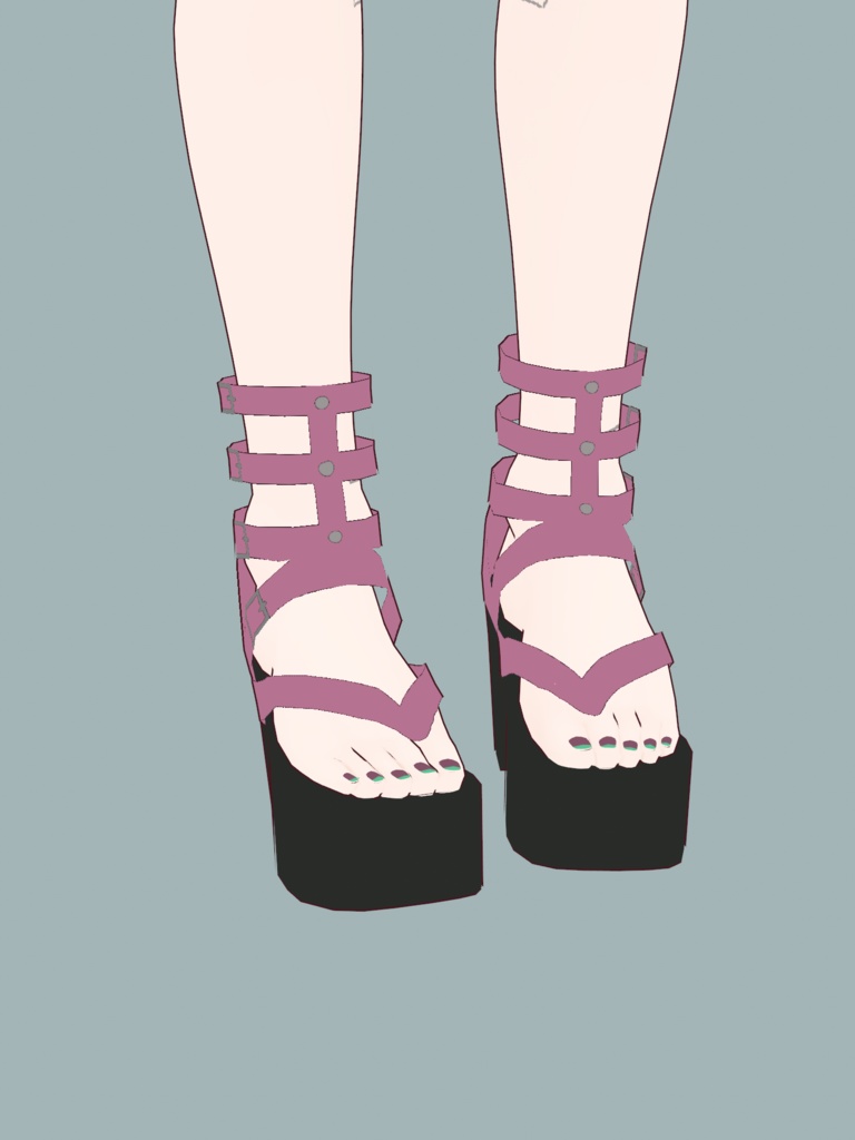 【VRoid】カラーチェンジできる水着セット